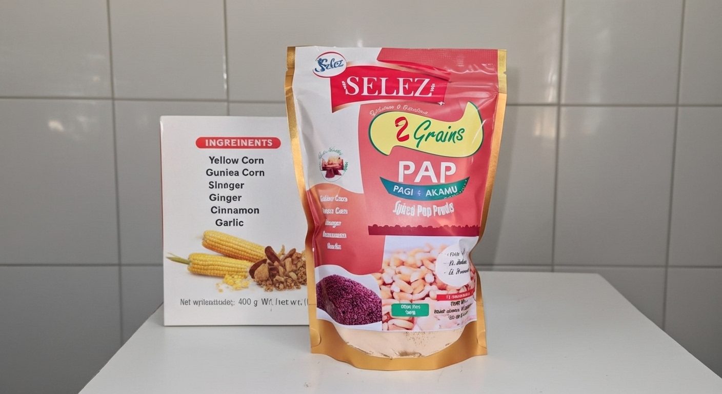 Selez 2 Grains Spiced Pap Powder